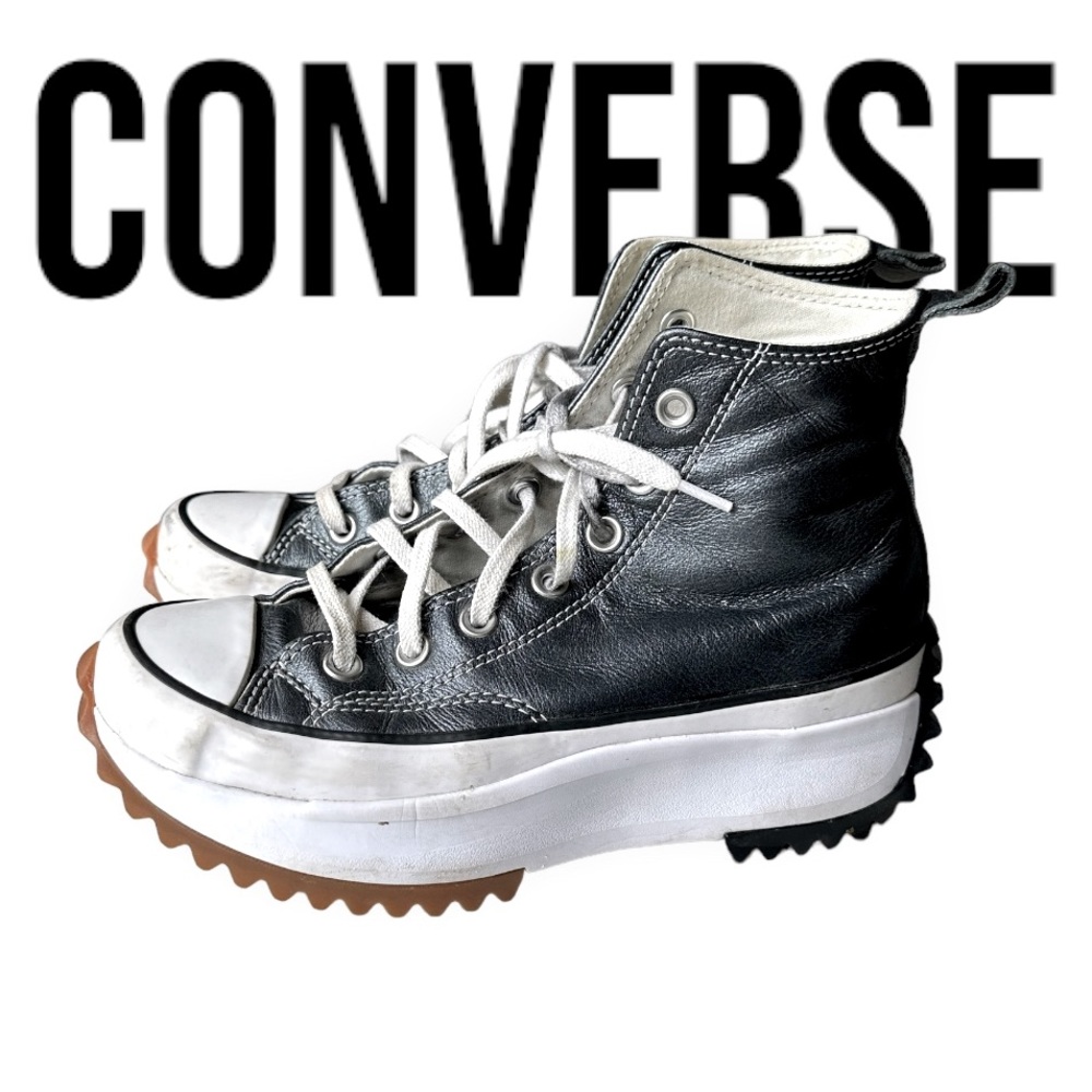 Platform Converse Hightops Size 7